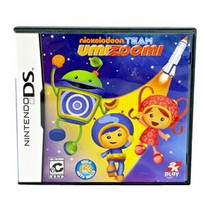 Team Umizoomi Nintendo DS 2011 Nickelodeon Complete with Manual Tested